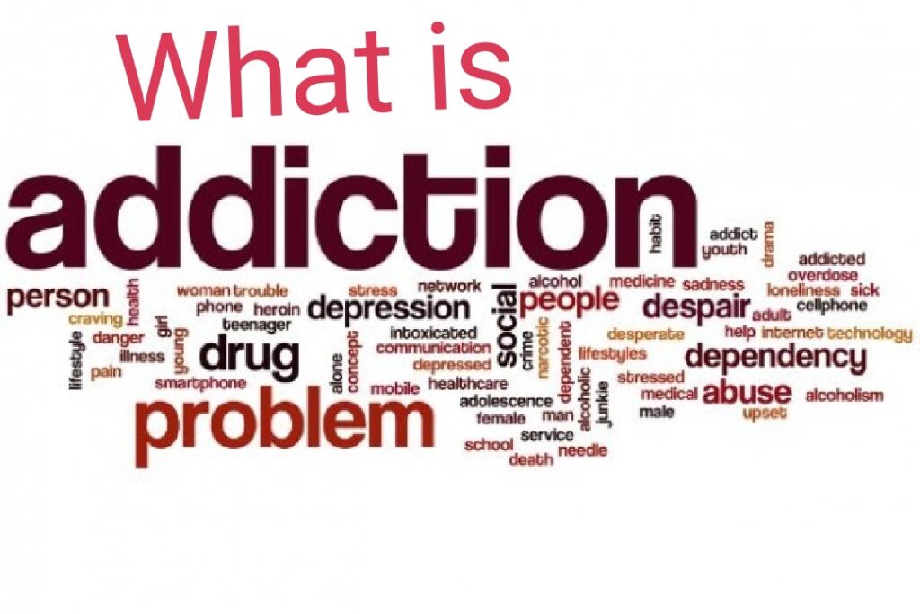 Dopamine pathways lit up, showing how addiction alters reward systems. Damaged areas fade into darkness, highlighting long-term effects.